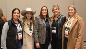 Madison D Sheahan With Her Colleagues