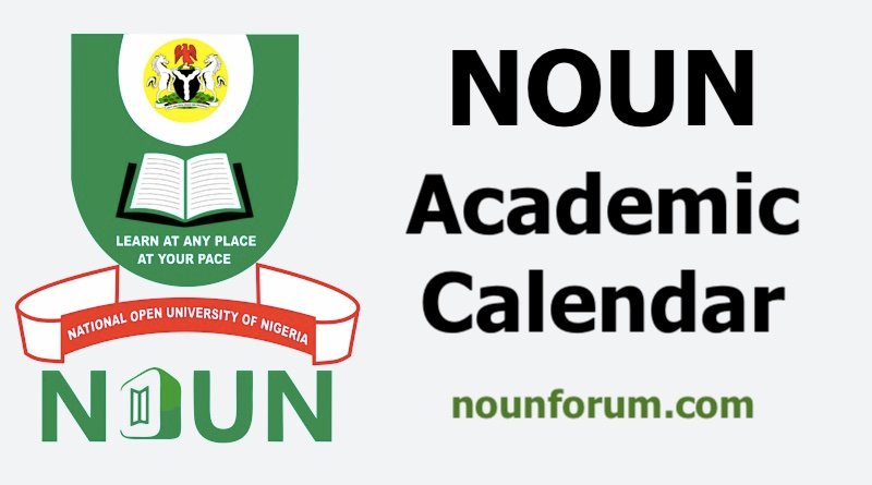 NOUN Academic Calendar