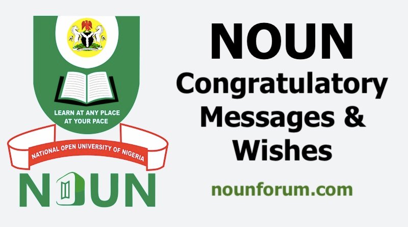 NOUN Congratulatory Messages & Wishes